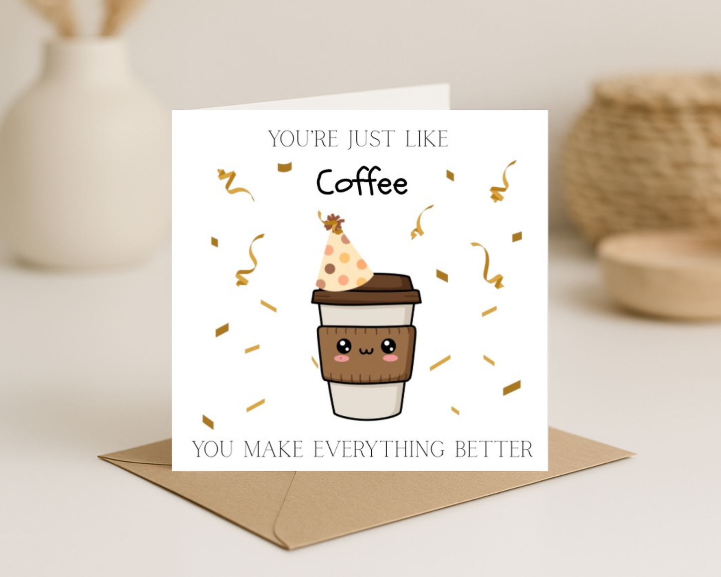 You make everything better card - Picture Perfect Scrabble