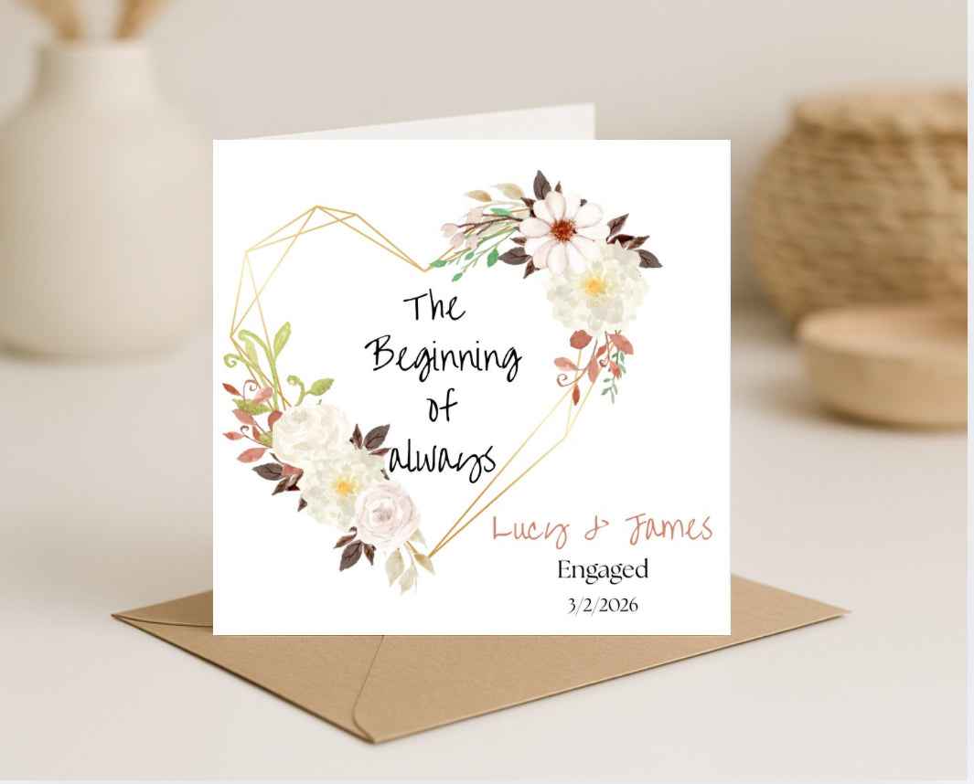 Engagement Card