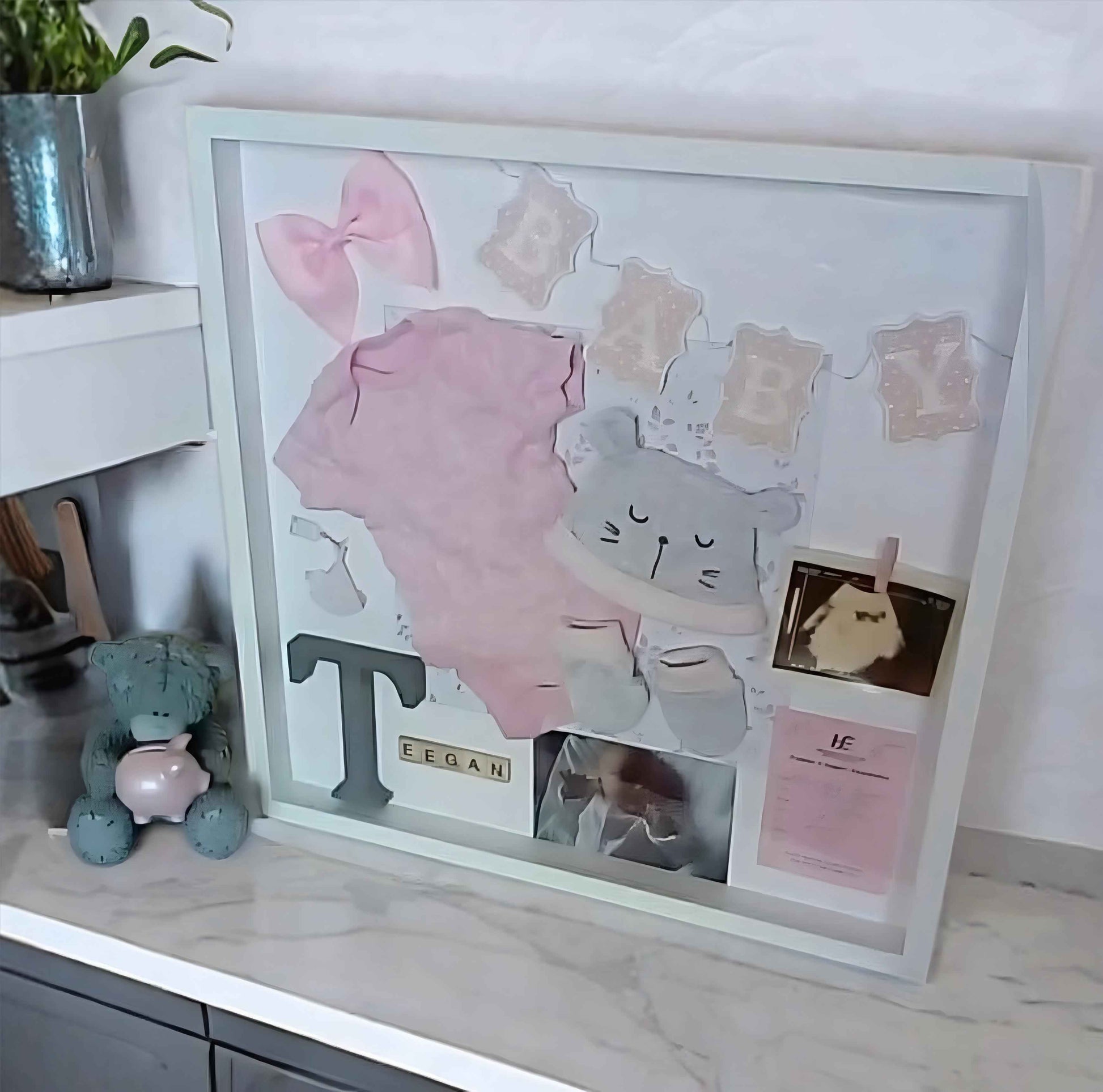 Large Baby Keepsake Frame