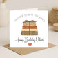 Another year in the books birthday card