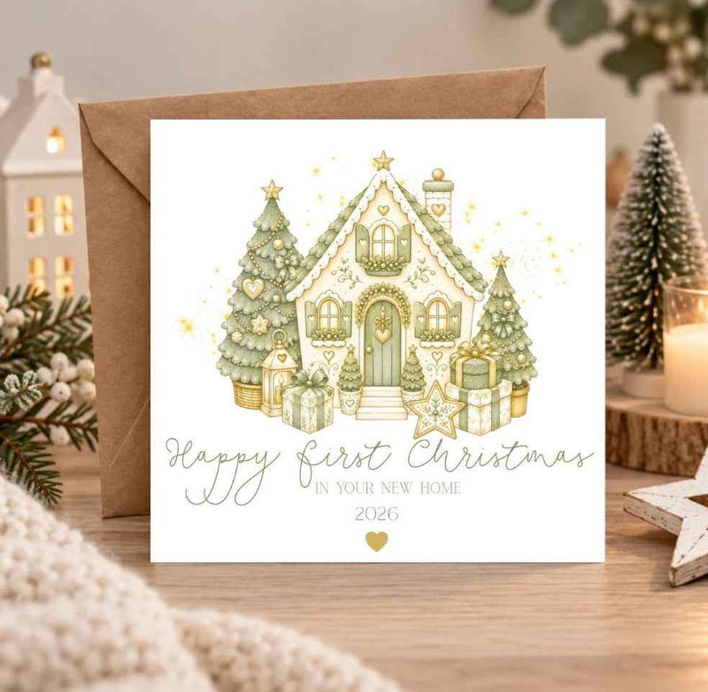 New Home Christmas Card
