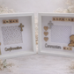 Communion/Confirmation Frame-With Praying Boy/Girl and space for a photo - Picture Perfect Scrabble
