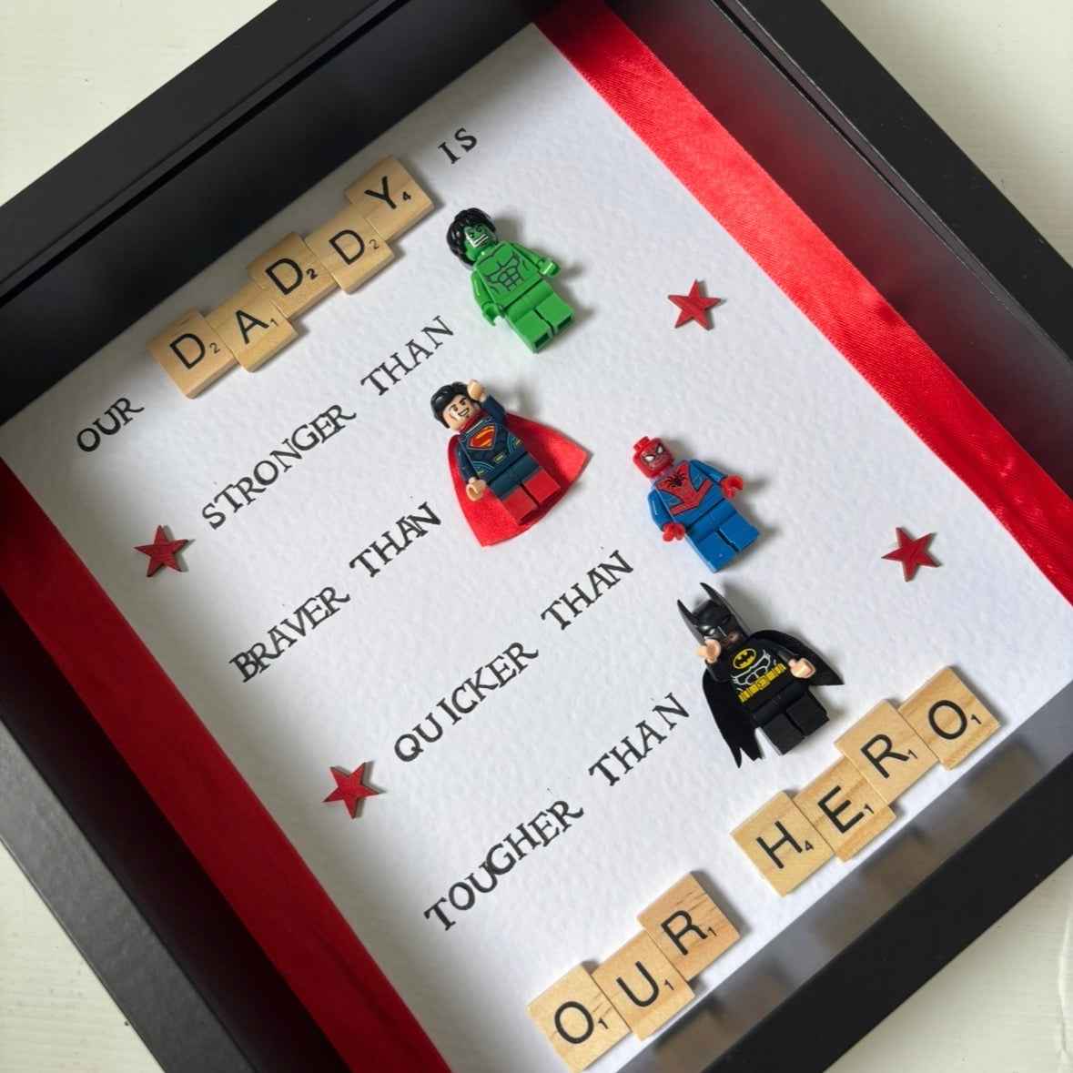 Lego Superhero Frame-dad/grandad