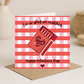I’m so glad we matched Valentines Day Card - Picture Perfect Scrabble