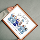 Bridal Party Framed Print - Picture Perfect Scrabble