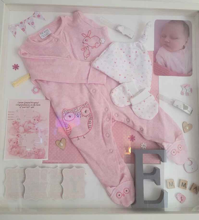 Large Baby Keepsake Frame