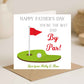 Golf Themed Fathers Day Card