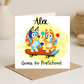 Bluey Preschool/Big School Card - Picture Perfect Scrabble