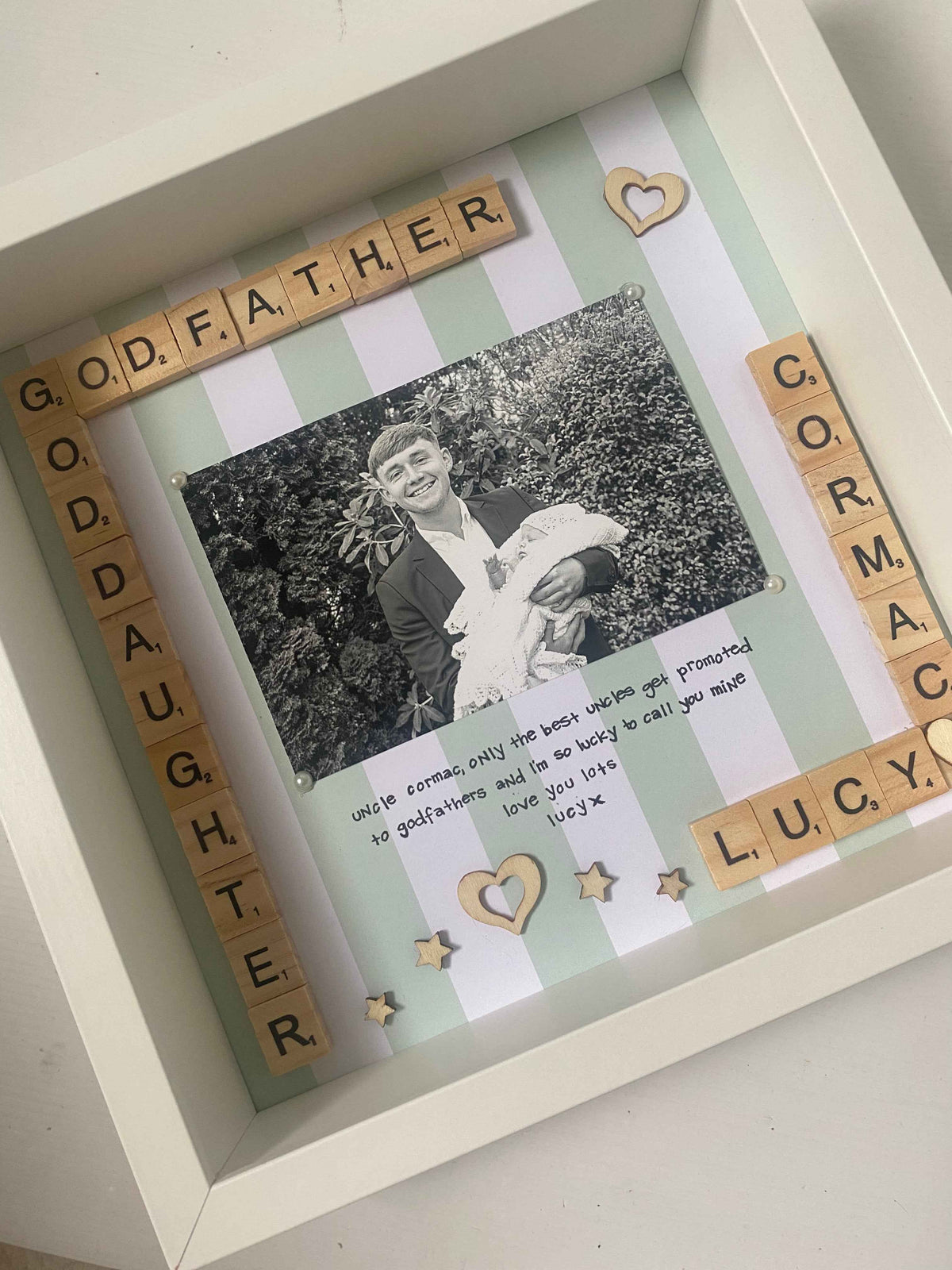 Godmother/Godfather Frame-With Photograph & Short Poem