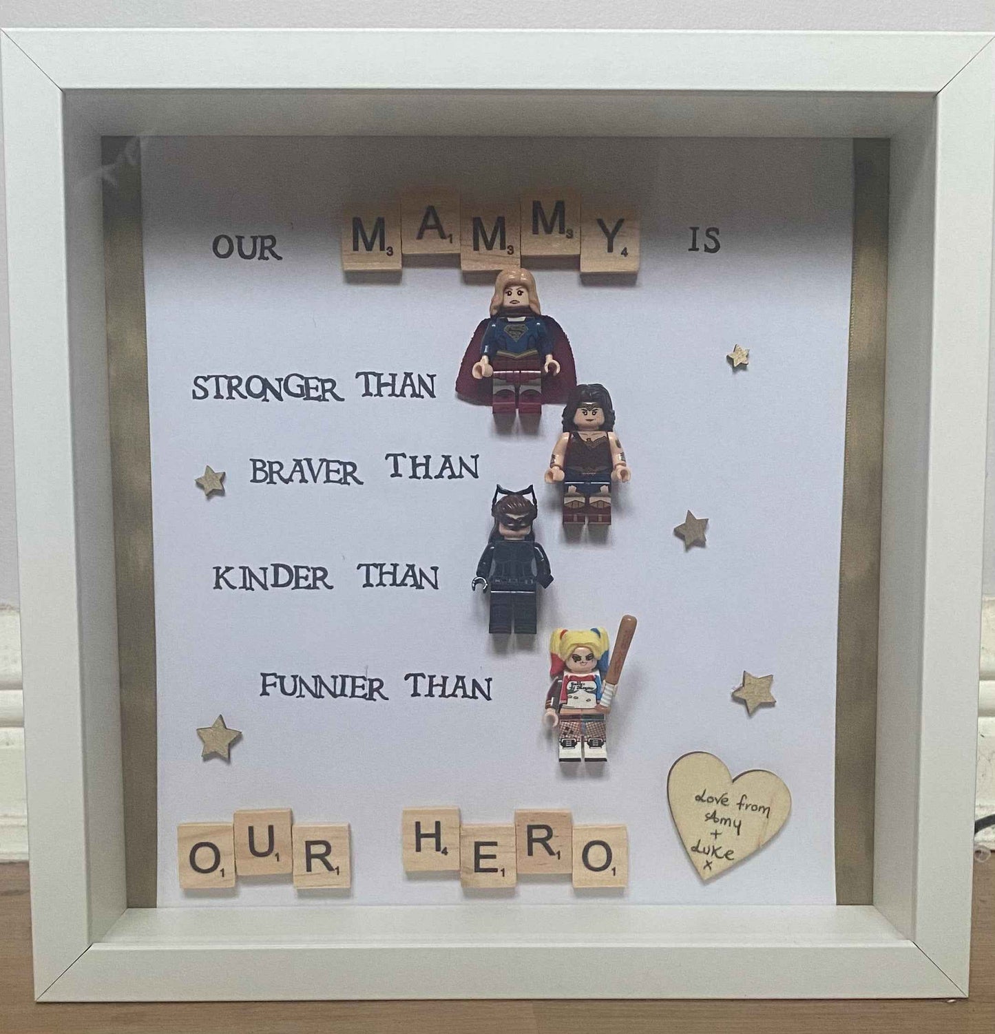 Women’s Superhero Lego Frame