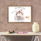 Family Pebble Framed Print - Picture Perfect Scrabble