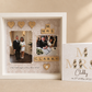 Wedding Frame-With Two Photos and Quote - Picture Perfect Scrabble