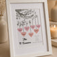 Family Tree Framed Print Picture Perfect Scrabble