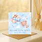 Welcome to the world Baby Card - Picture Perfect Scrabble