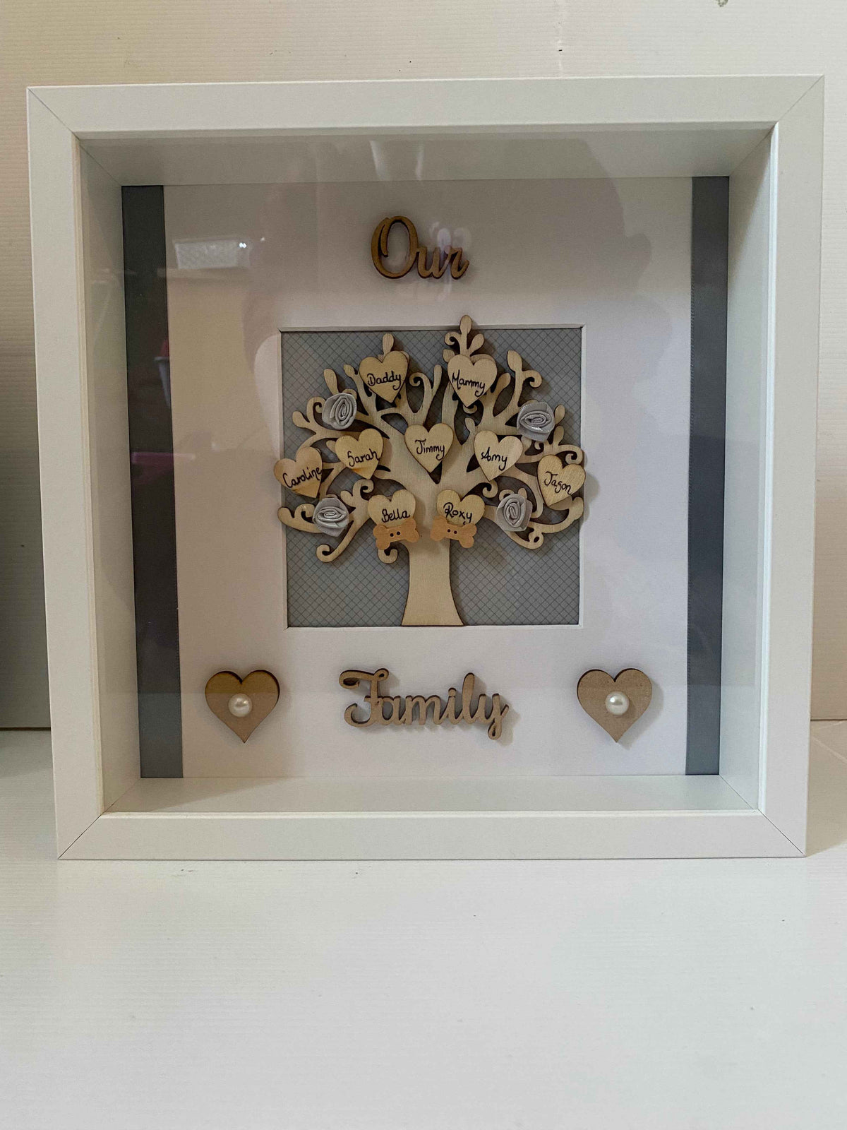 Our Family Tree Frame-With lettering