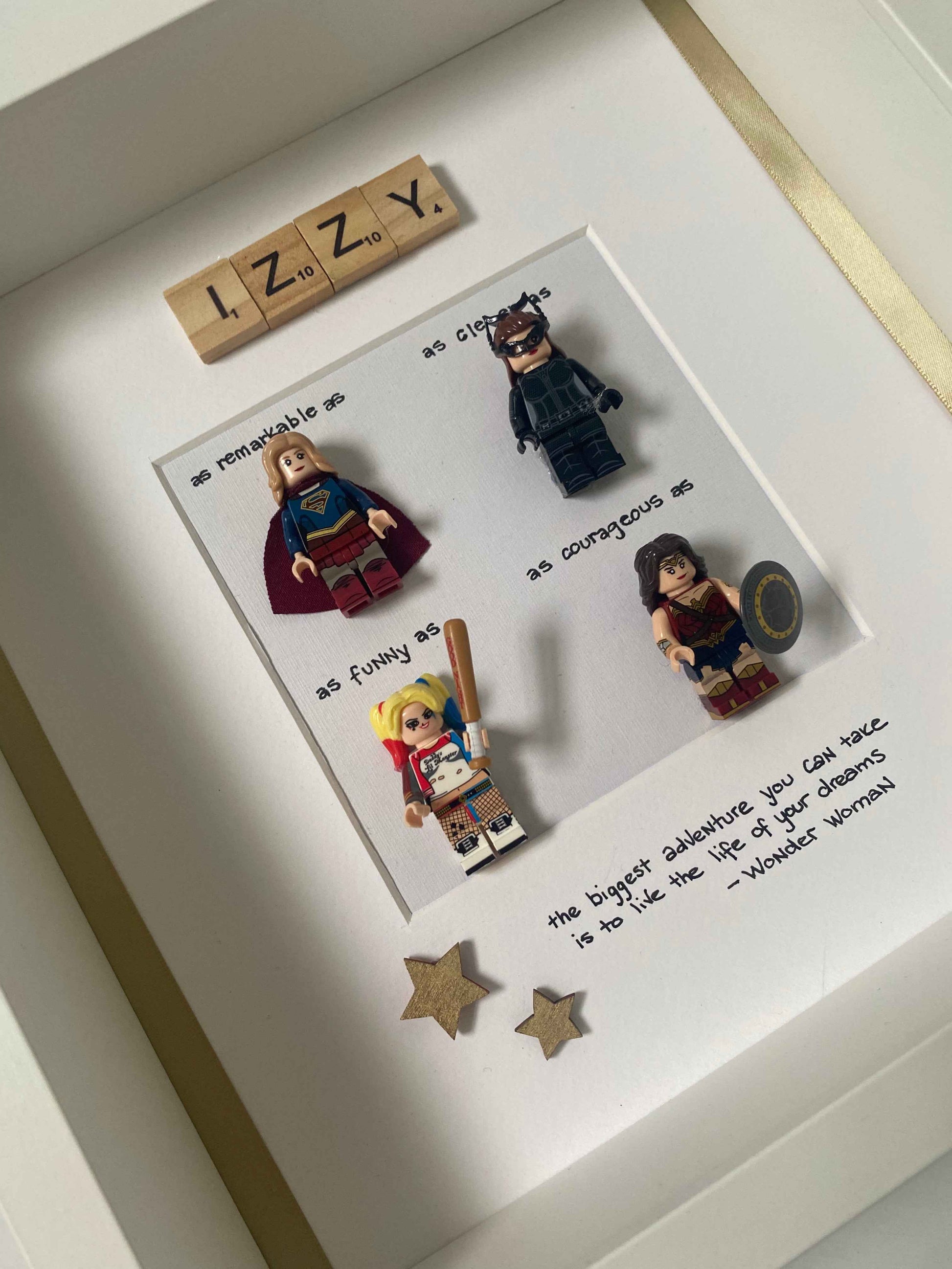 Girls Lego Superhero Frame