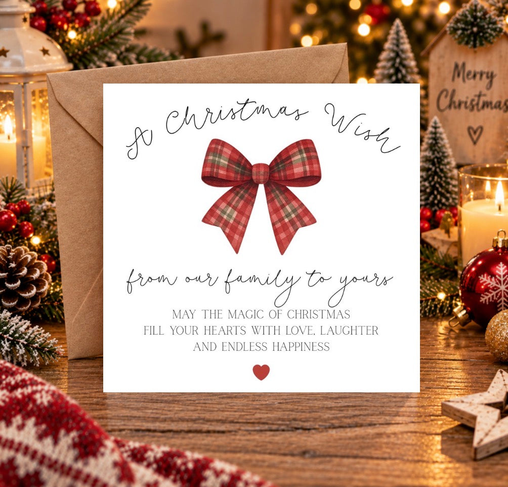 Christmas Cards-Pack of 6 Picture Perfect Scrabble