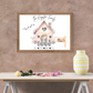 Family Pebble Framed Print - Picture Perfect Scrabble
