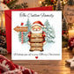 Santa Family Name Christmas Card Picture Perfect Scrabble