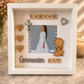 Communion/Confirmation Frame-With Praying Boy/Girl and space for a photo - Picture Perfect Scrabble