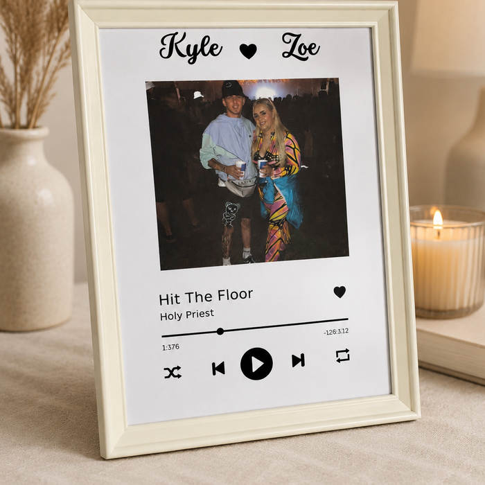 Personalised Song Print