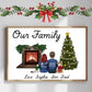 Family Christmas Framed Print