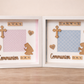 Communion/Confirmation Frame-With Praying Boy/Girl and space for a photo - Picture Perfect Scrabble