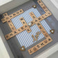 Family Scrabble Frame