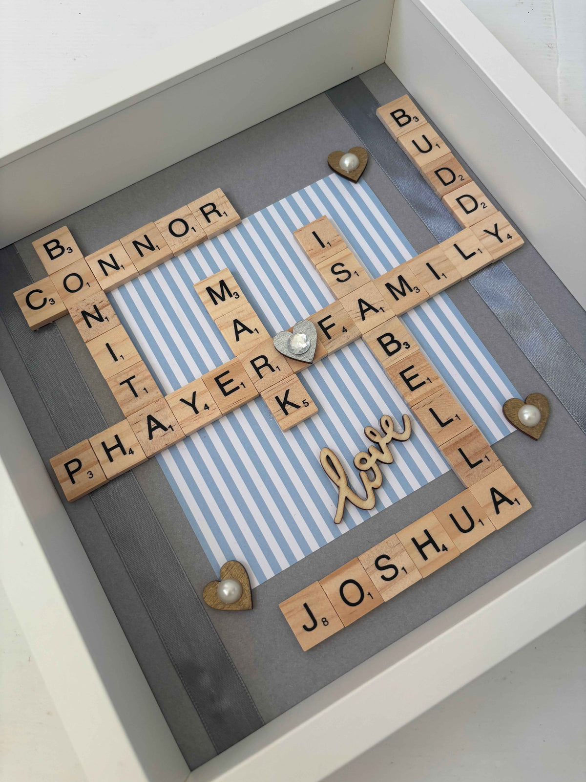 Family Scrabble Frame