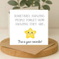 Reminder Card