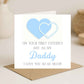 First Fathers Day Card