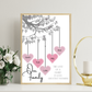 Family Tree Framed Print - Picture Perfect Scrabble