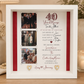 Anniversary Frame Picture Perfect Scrabble