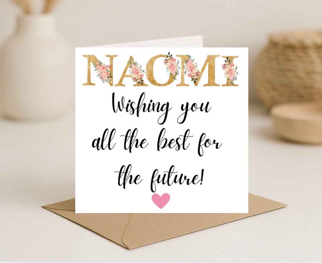 Good Luck Card