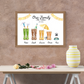 Wellie Boot Framed Family Print - Picture Perfect Scrabble