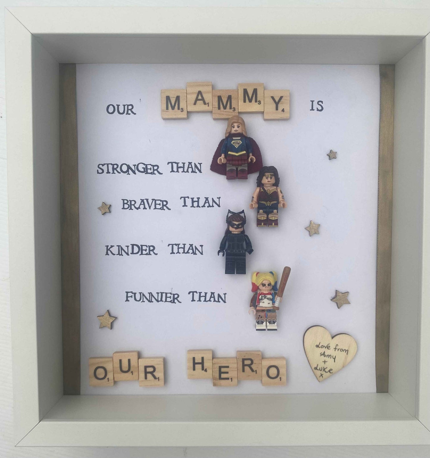 Women’s Superhero Lego Frame