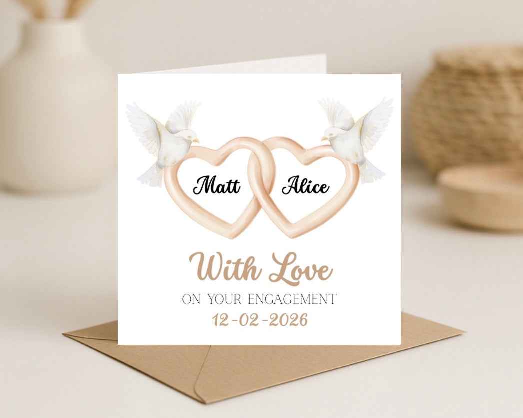 Engagement or Wedding Card