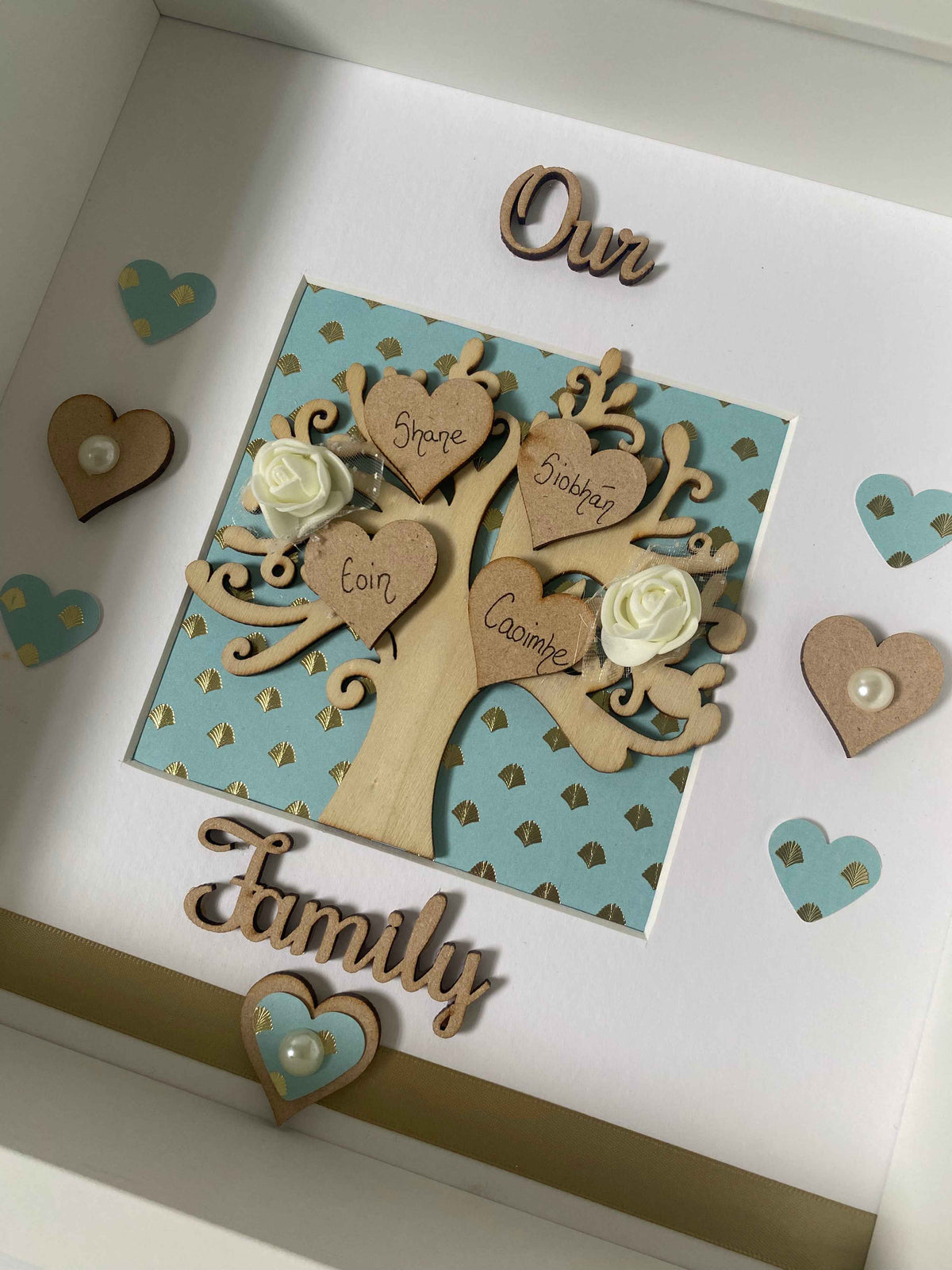 Our Family Tree Frame-With lettering