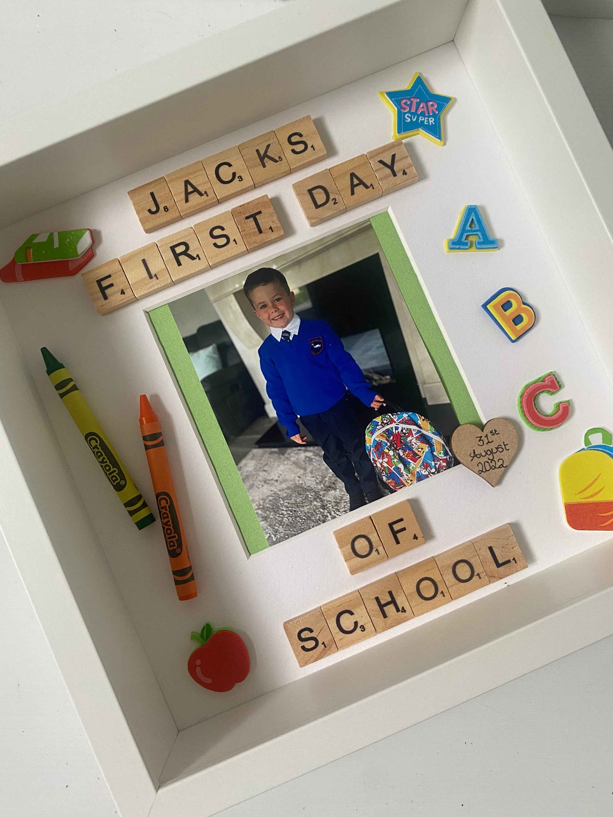 First Day of School Frame