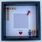 The Joker & Harley Quinn Lego Frame