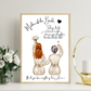 Mother of the Bride Framed Print - Picture Perfect Scrabble