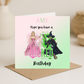 Wicked Personalised Birthday Card - Picture Perfect Scrabble