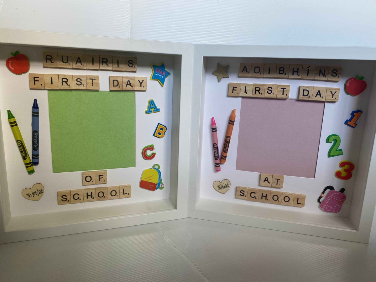 First Day of School Frame