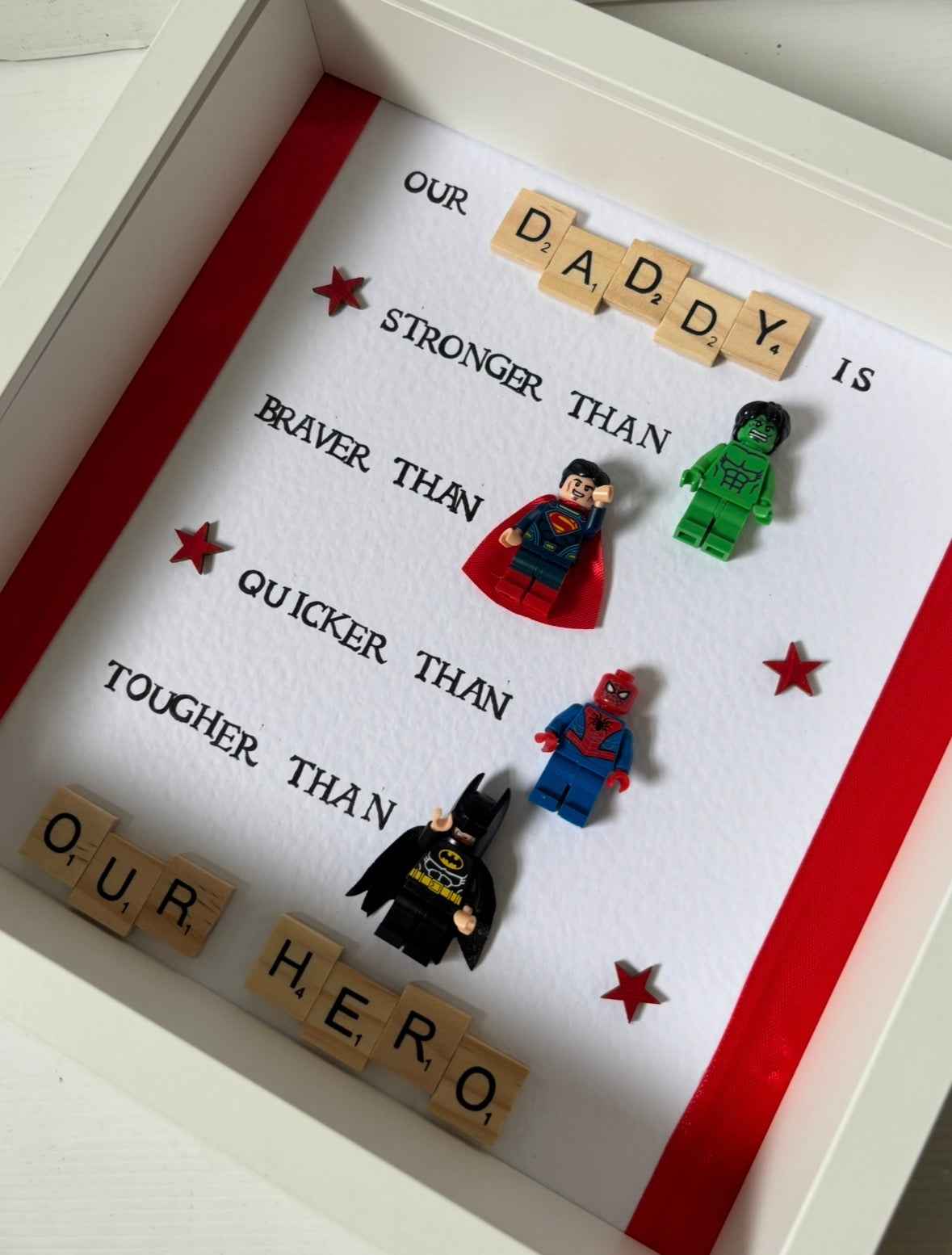 Lego Superhero Frame-dad/grandad