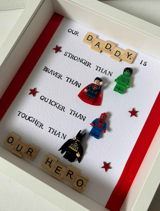 Lego Superhero Frame-dad/grandad
