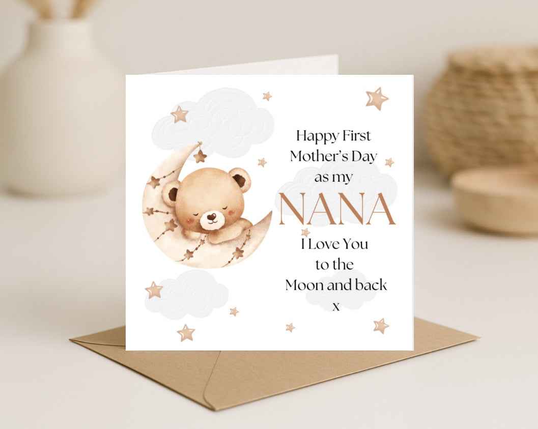 First Mothers Day Card-Mam/Granny/Godmother
