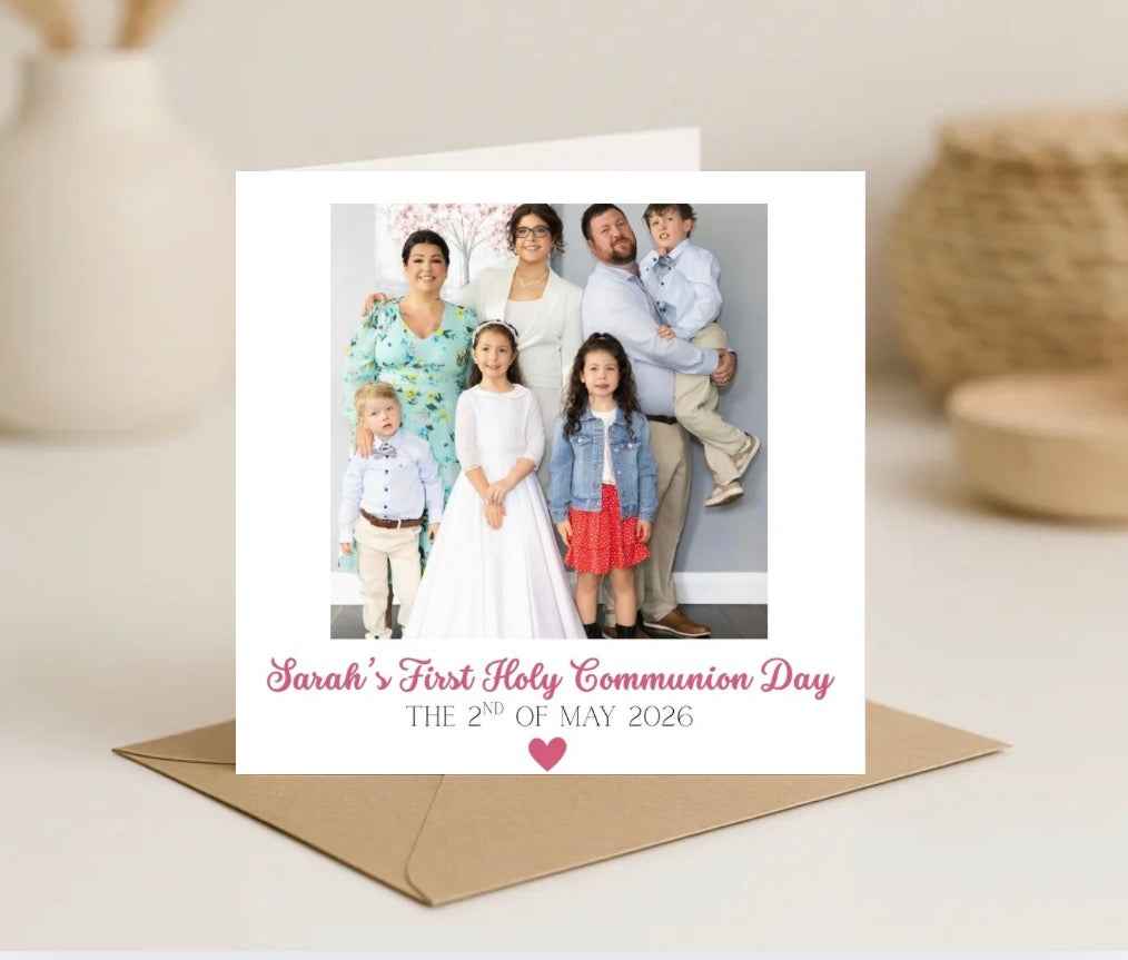 Any Occasion Card-With Photo & Text