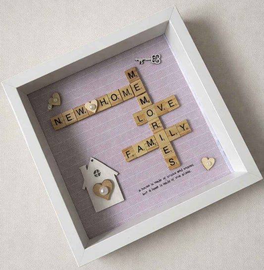 New Home Frame-Names With Quote