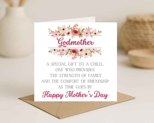 Mothers Day Card-Godmother
