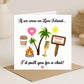 Love Island Themed Card